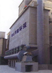 北京立窑砖混结构反吹风袋除尘器
